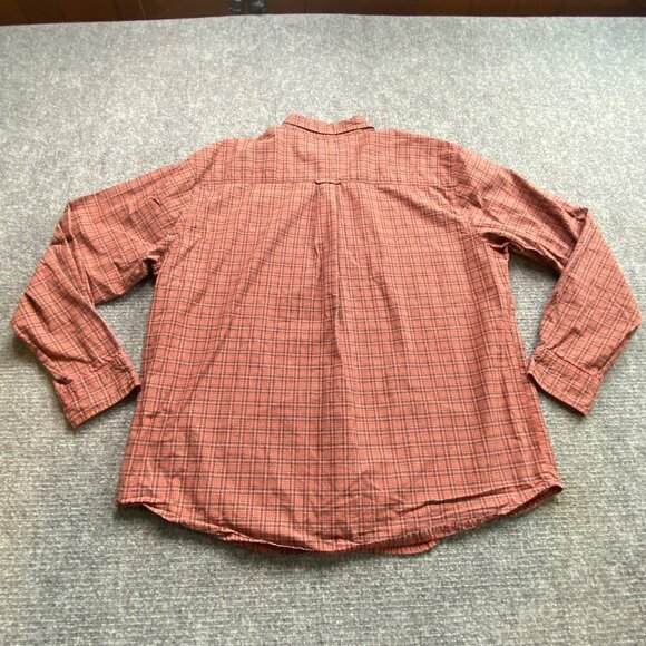 Woolrich Shirt Mens XL Red Tartan Plaid Original Outdoor Wear‎ Button-Down Hike - Picture 11 of 16